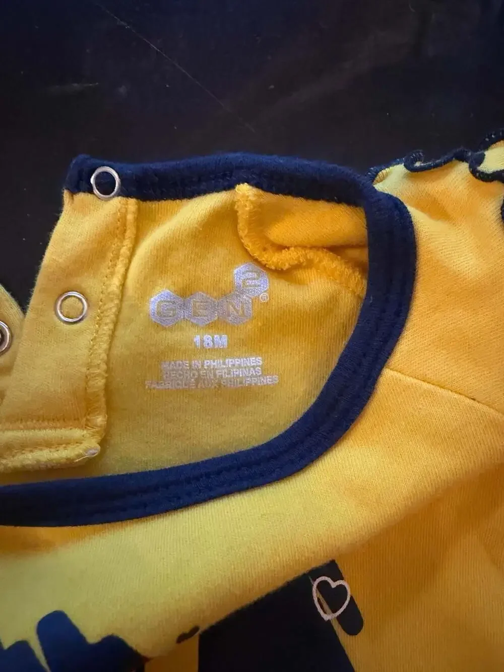 GEN 2 University of Michigan Wolverines Infant Bodysuit Romper, 18M